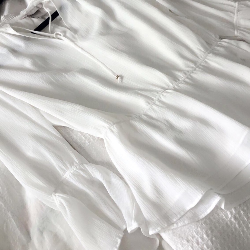 White dressy top
